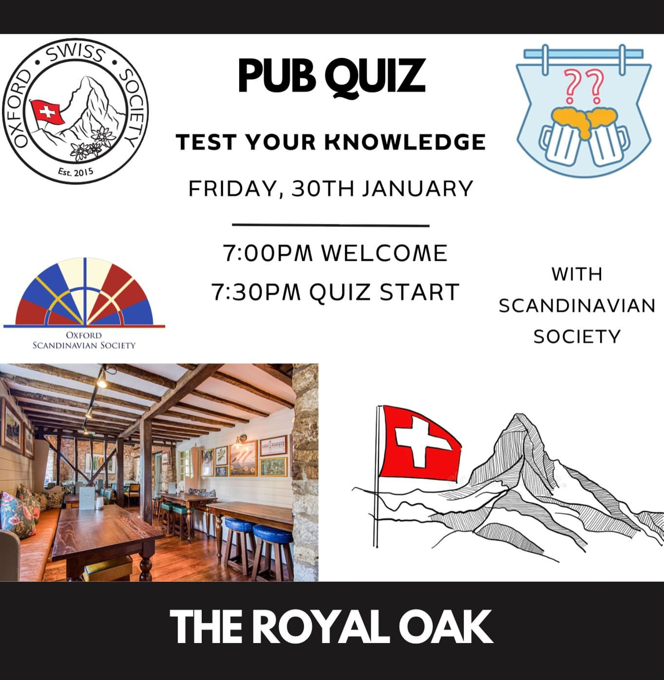 Quiz Night with the Scandinavian Society