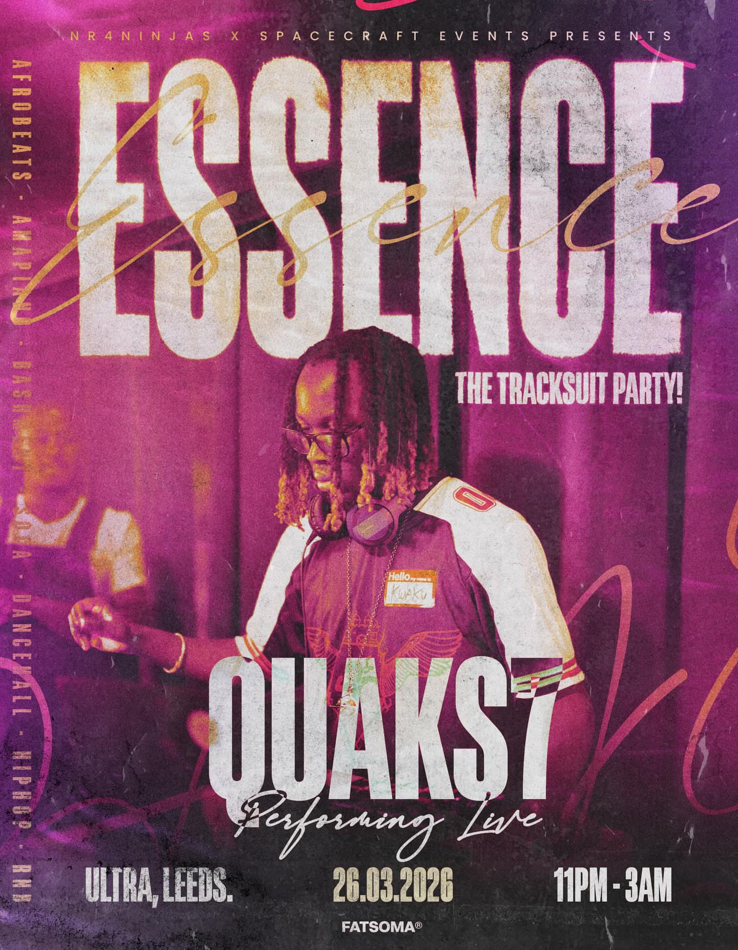 ESSENCE - The Tracksuit Party!