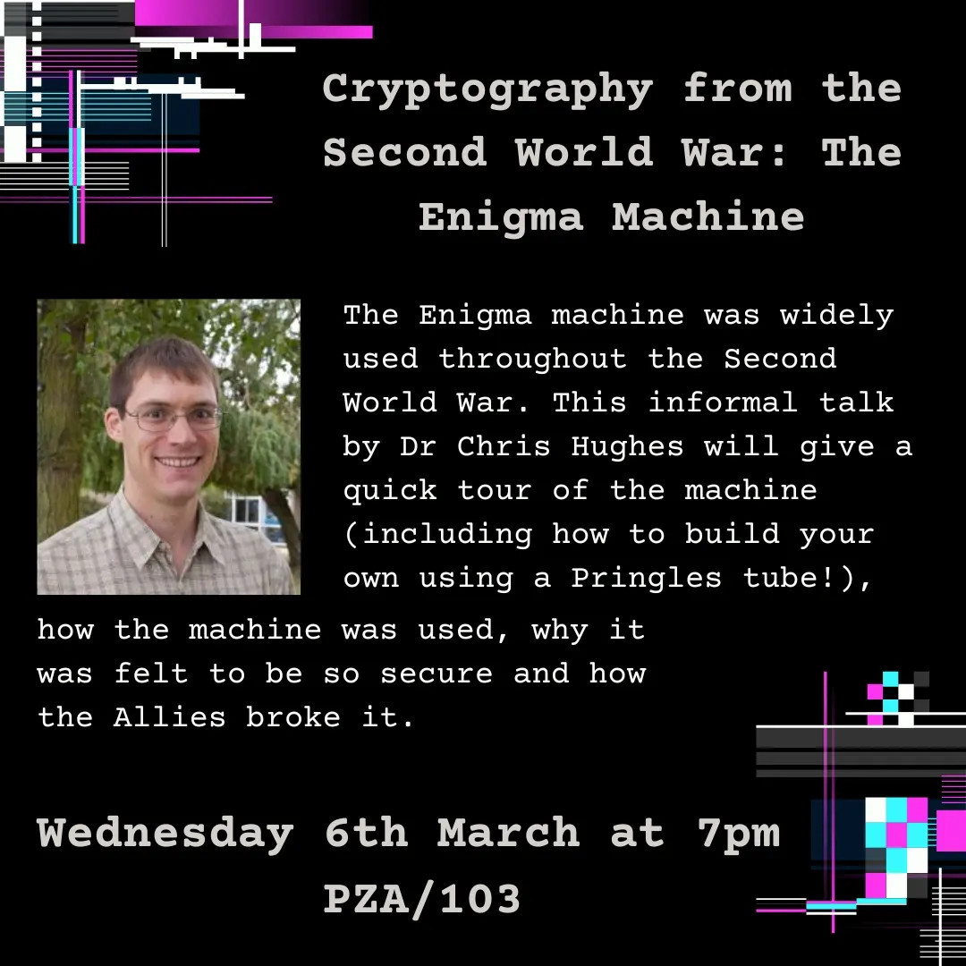Cryptography from the Second World War: The Enigma Machine