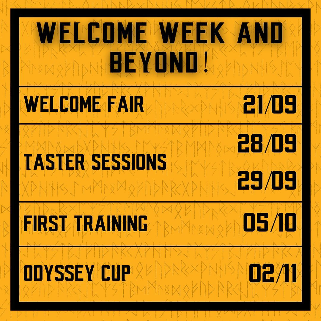 Welcome Fair and Taster Sessions