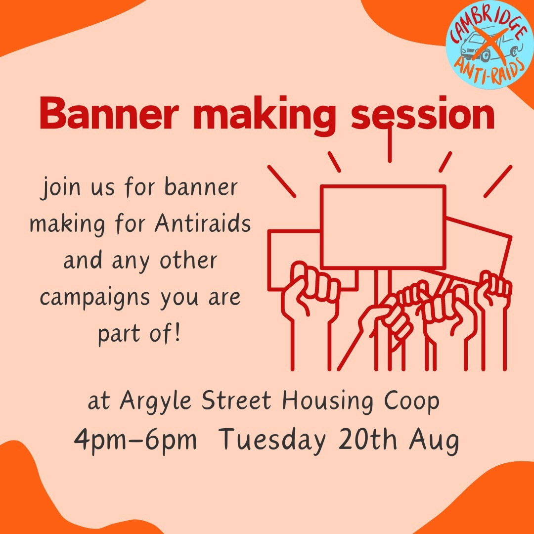 Banner making session for Antiraids