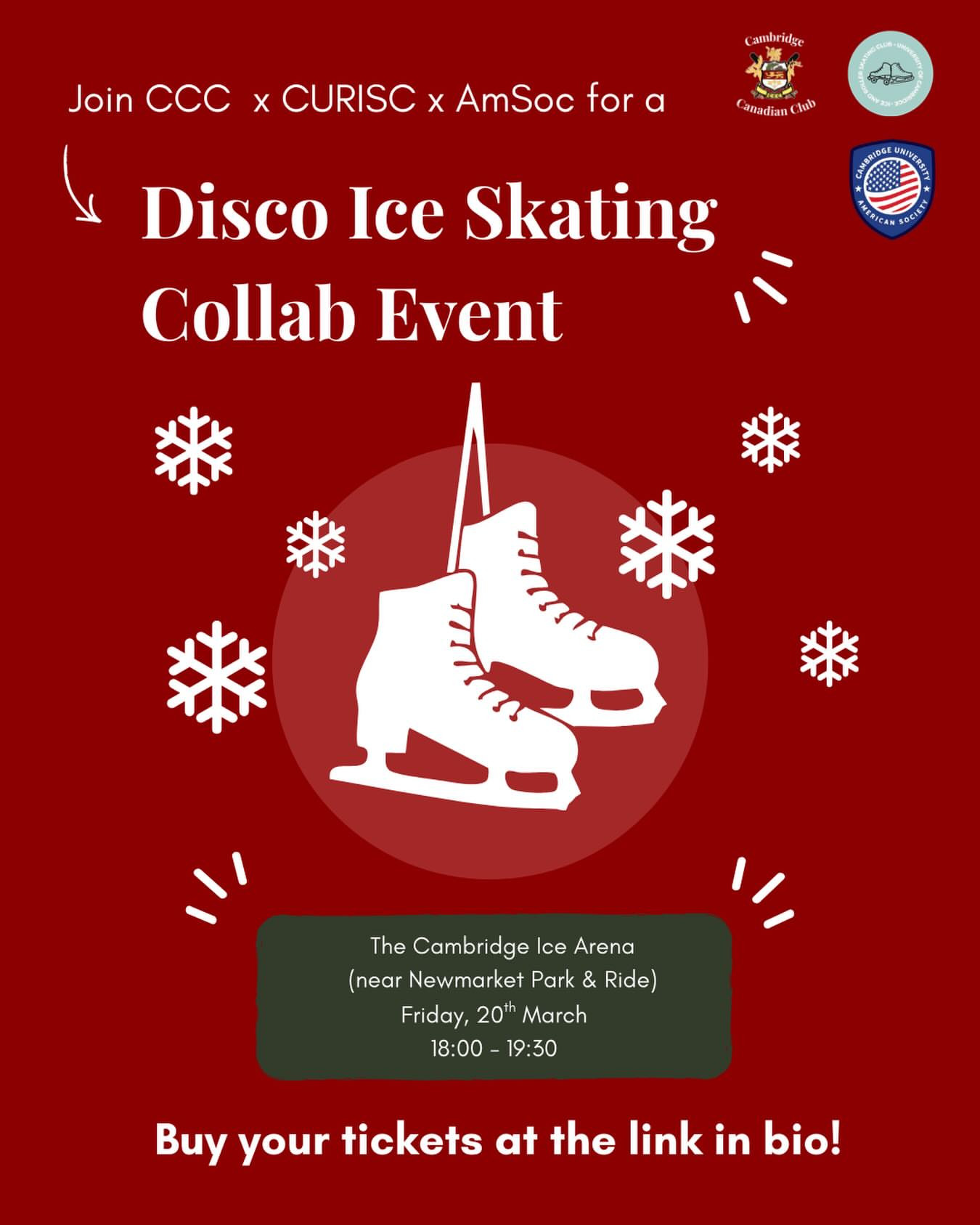 Disco Ice Skating Collab Event