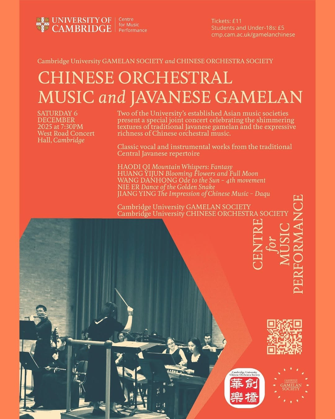 Joint Concert: CUCOS and Gamelan Society
