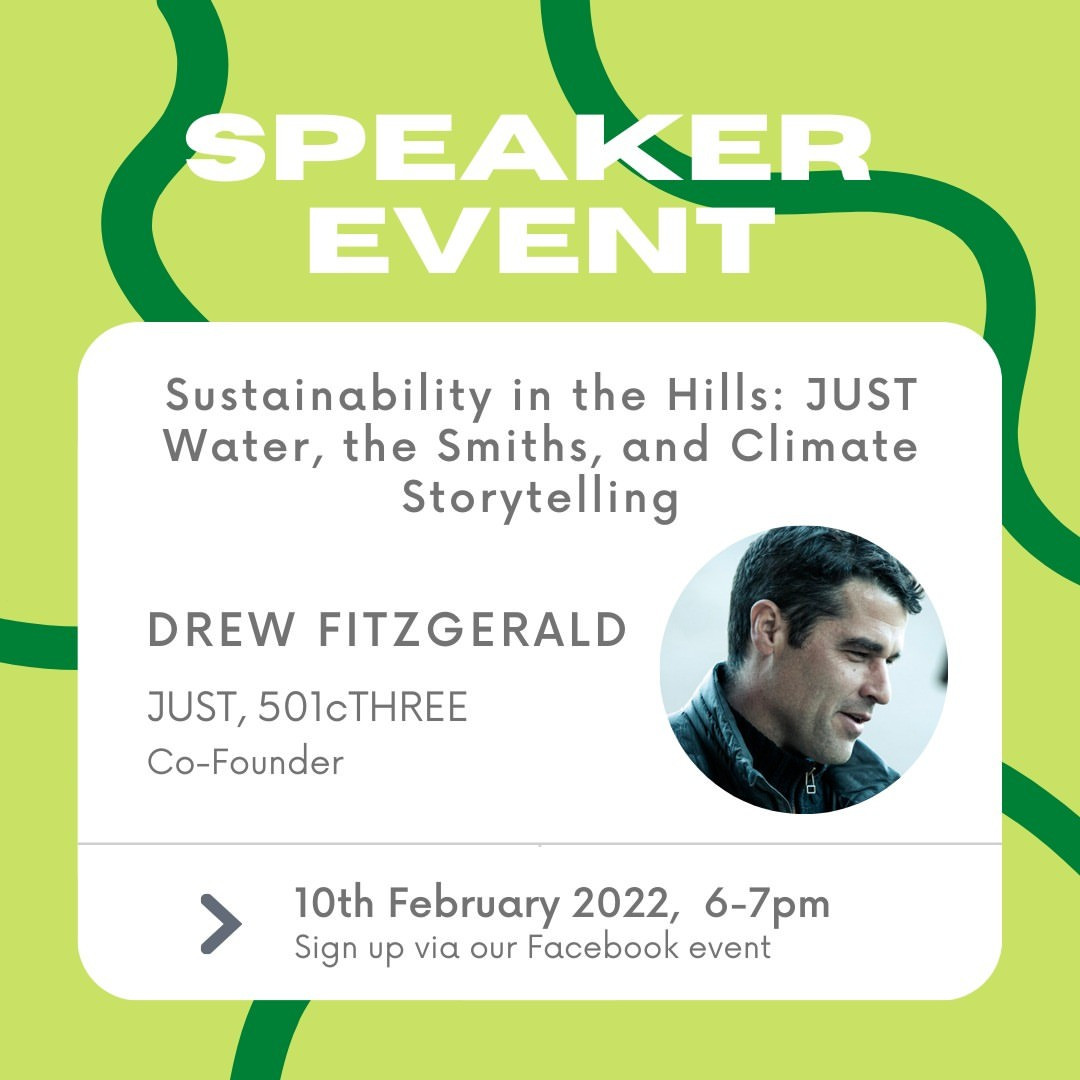 Speaker Event: Drew Fitzgerald on Sustainability