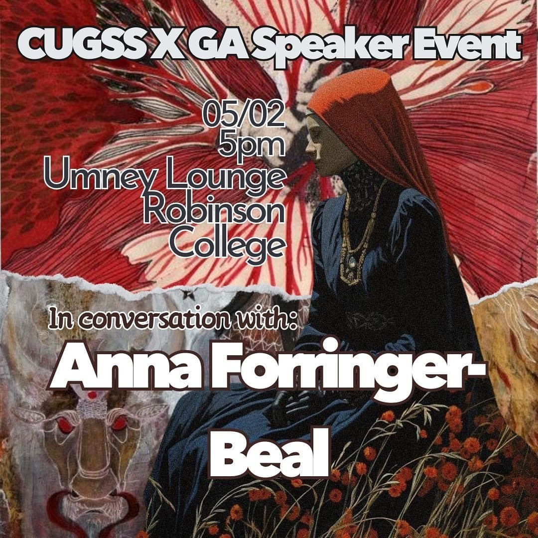 CUGSS x GA Speaker Event: Anna Fominger-Beal