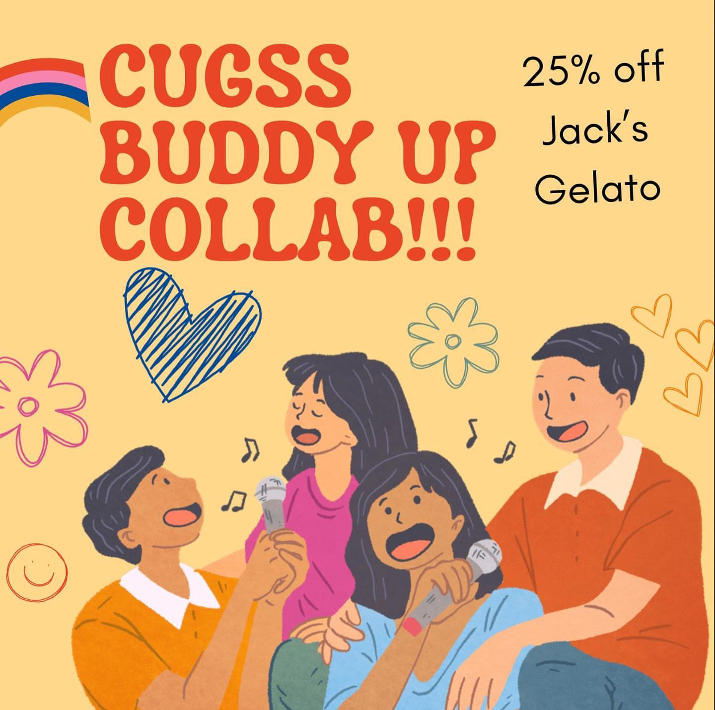 Buddy Up Event at Jack's Gelato