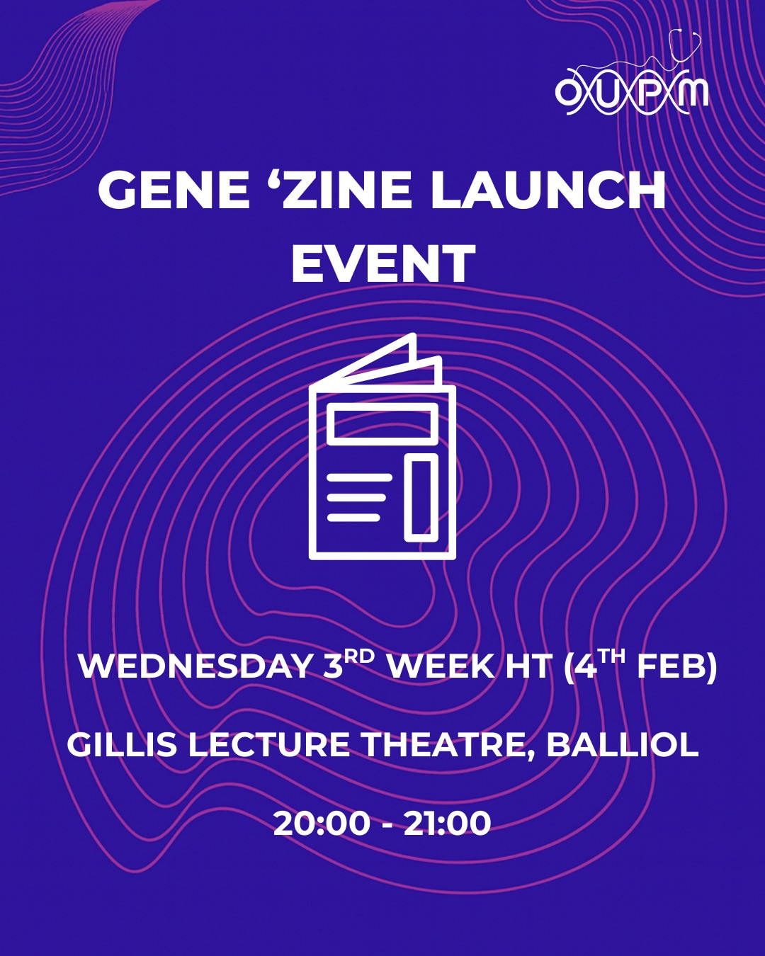 Gene ‘Zine Launch Event