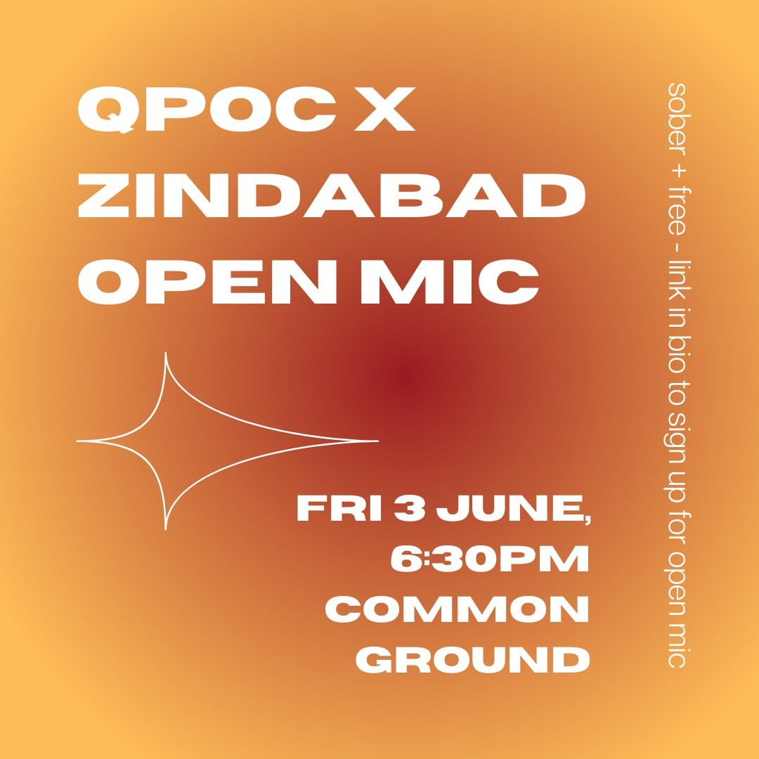 QPOC x Zindabad Open Mic