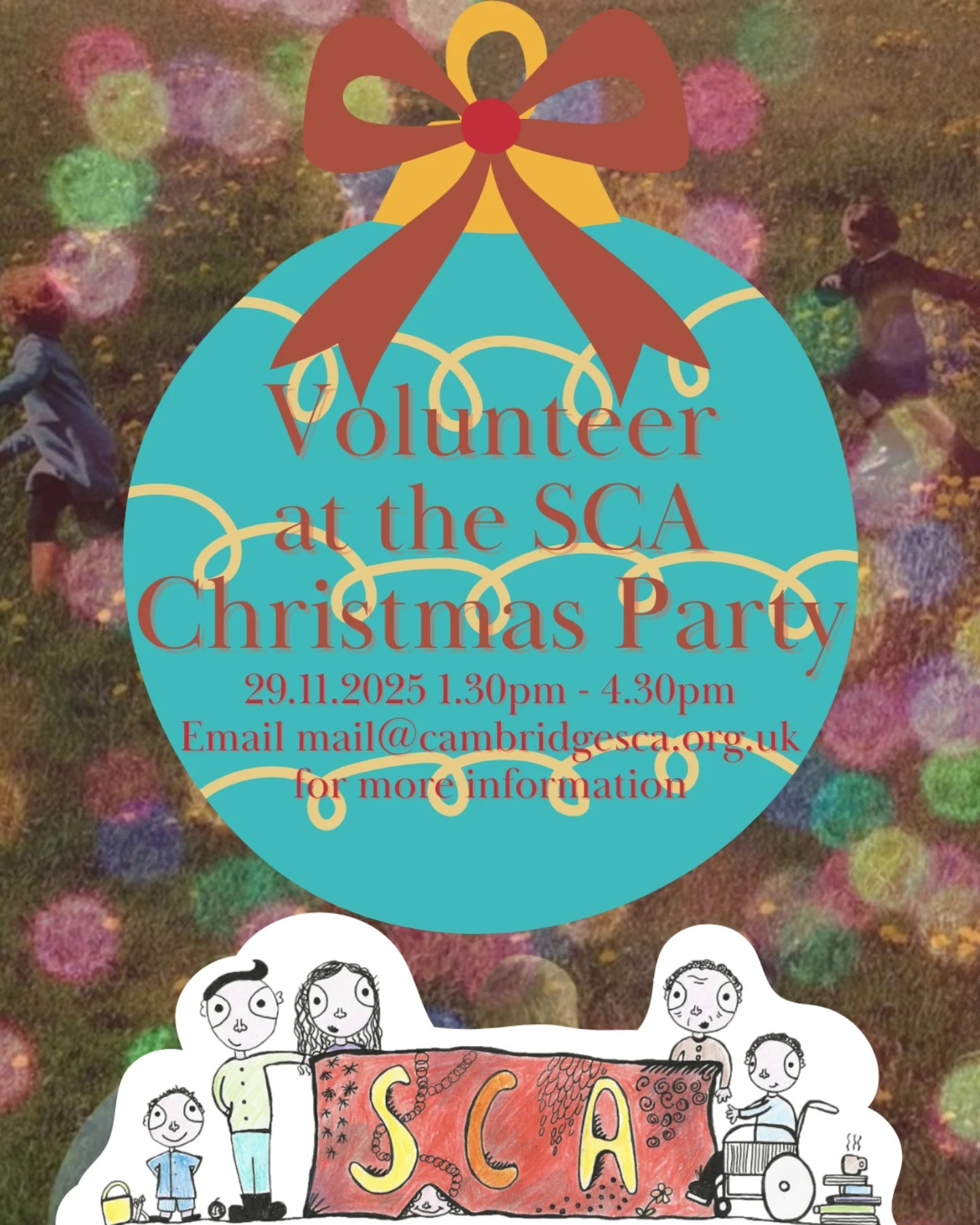 Volunteer at the SCA Christmas Party