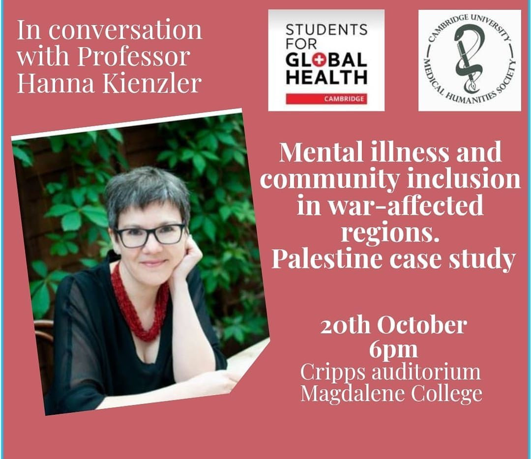 Mental illness and community inclusion in war-affected regions: A Palestine case study