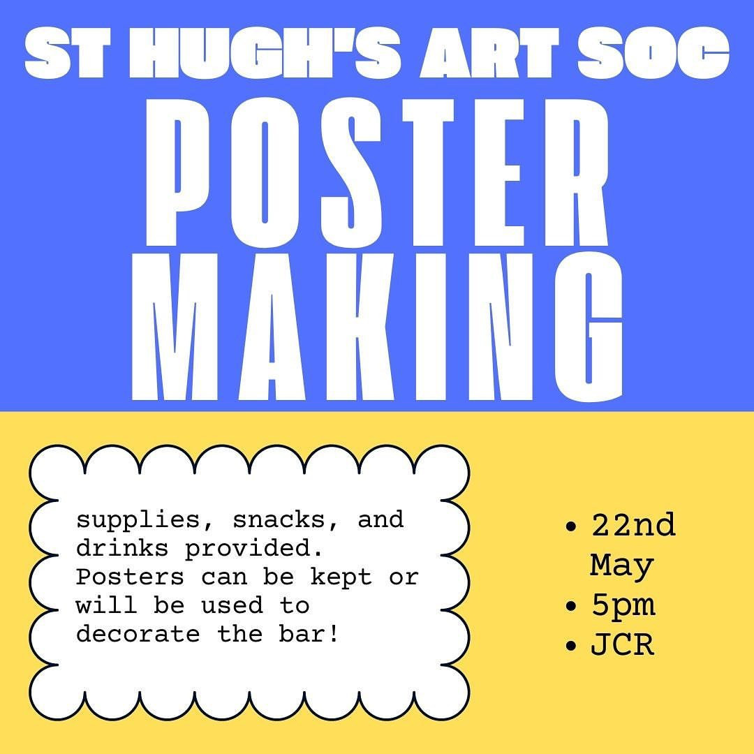 Art Soc Poster Making
