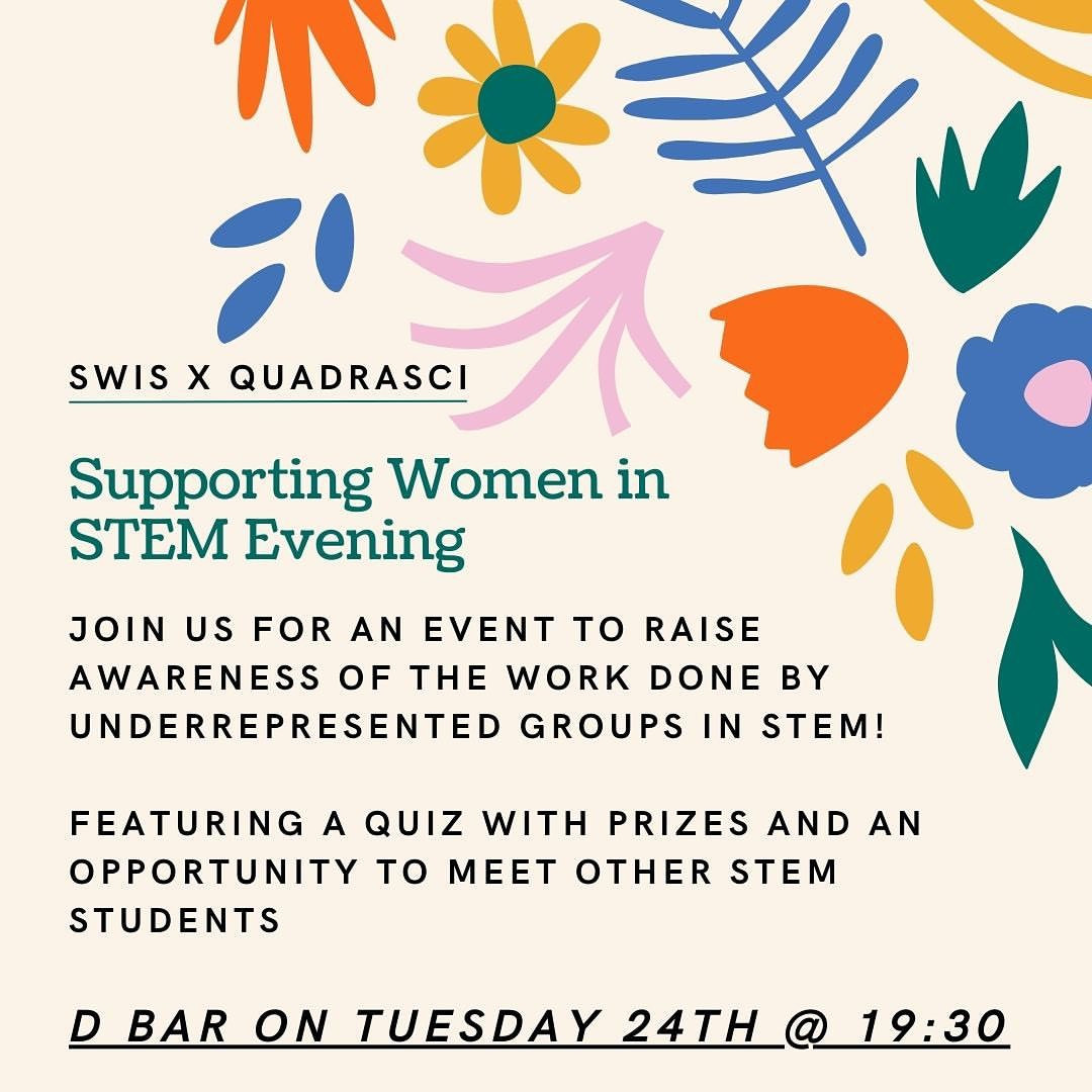 SWIS x Quadrasci Supporting Women in STEM Evening