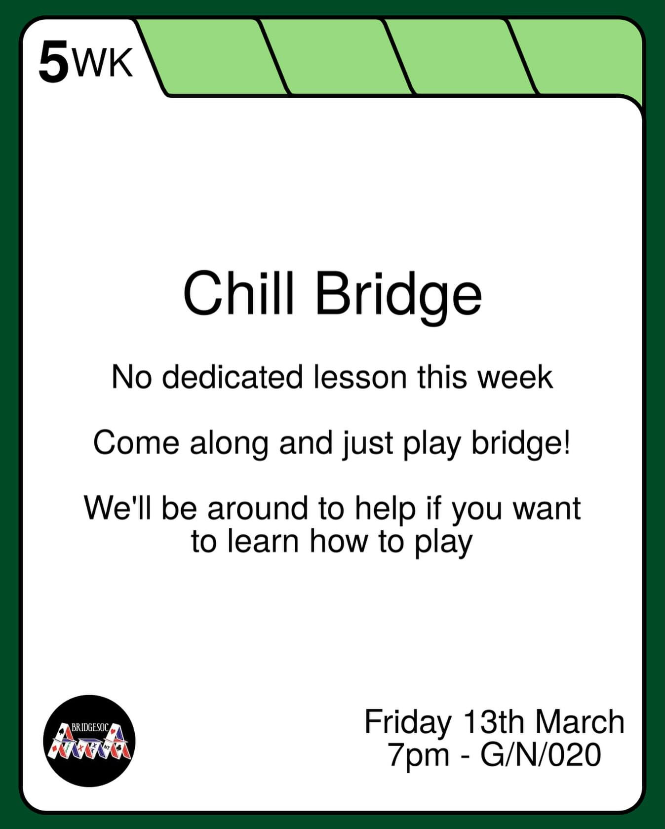 Casual Bridge Session