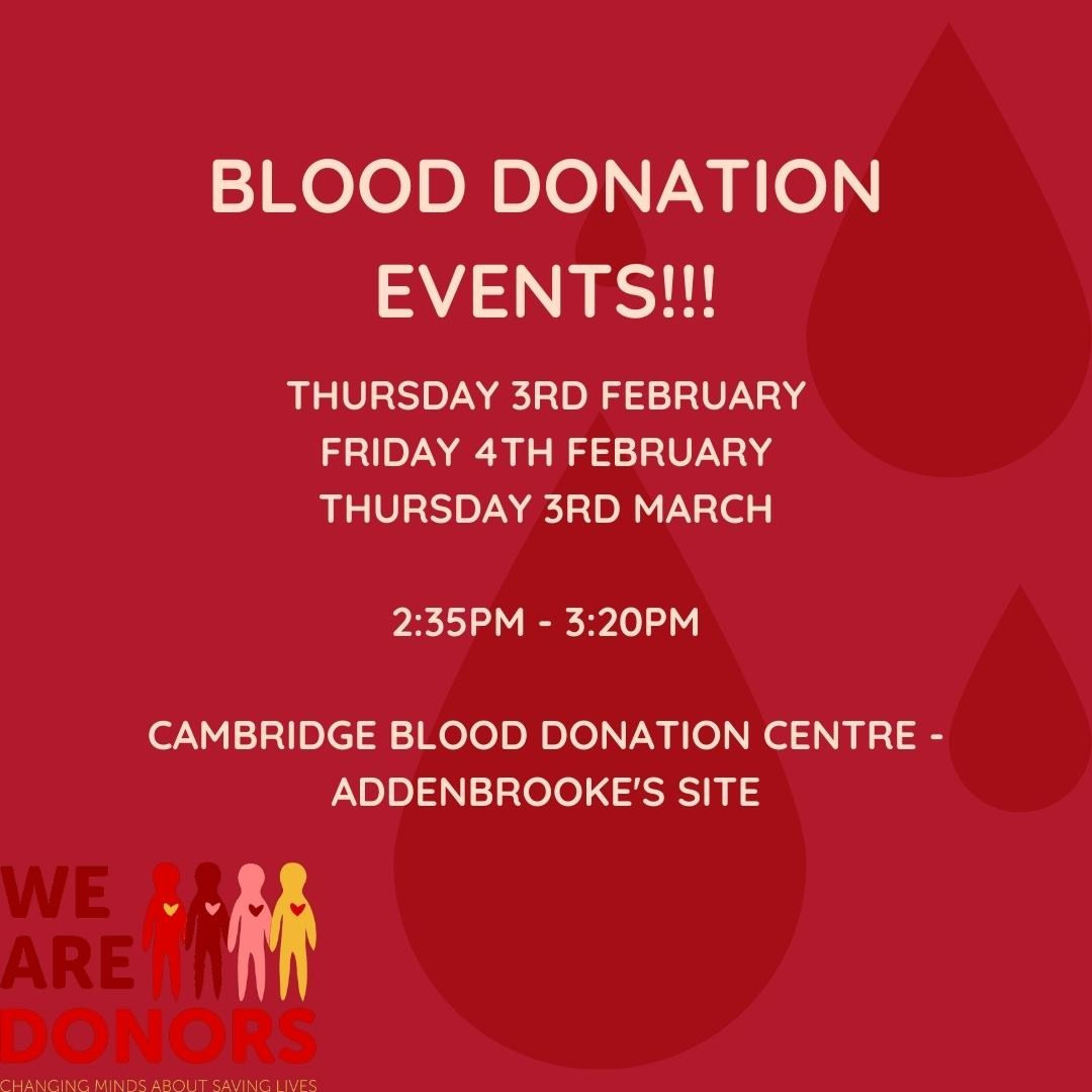 Blood Donation Events