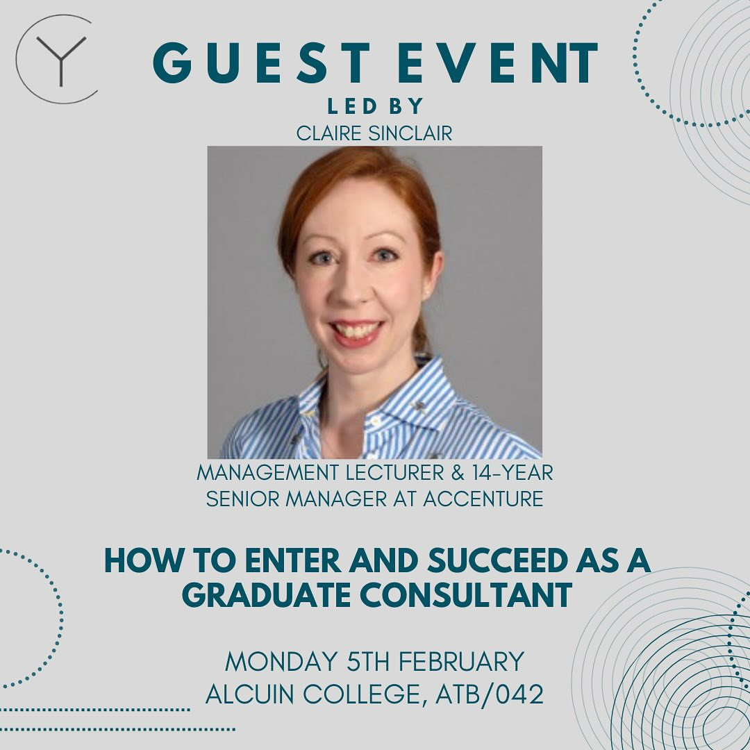 Guest Event: How to Enter and Succeed as a Graduate Consultant