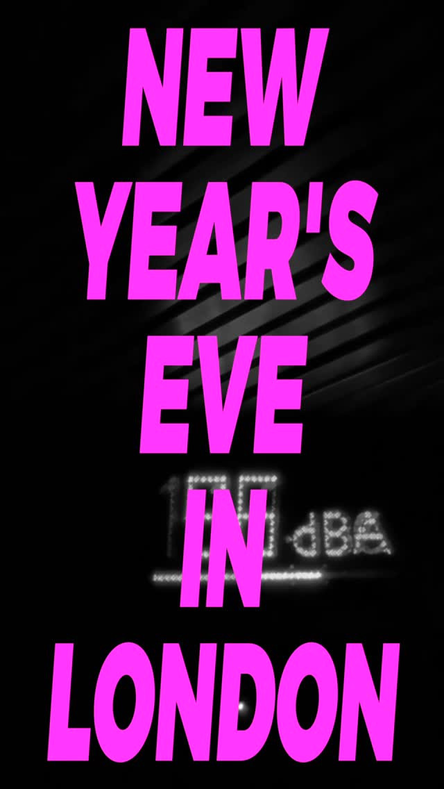 NYE IN LONDON
