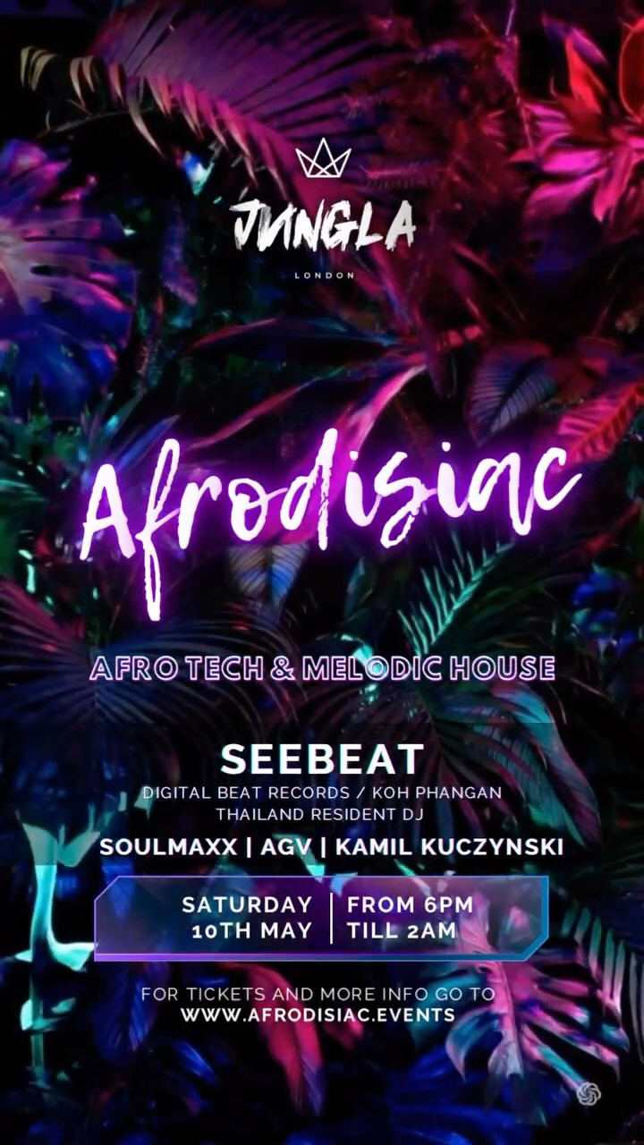 Afrodisiac at Jungla Club