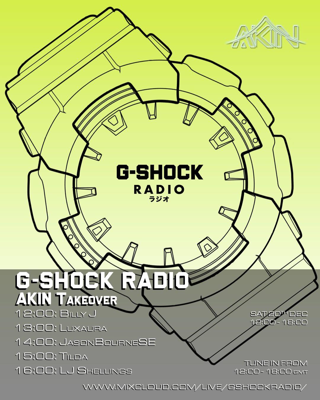 Akin and G-Shock Radio