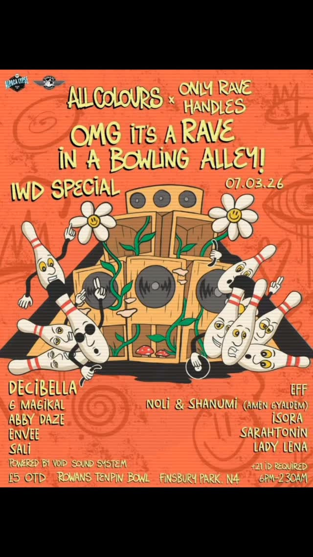 OMG IT'S A RAVE IN A BOWLING ALLEY! IWD SPECIAL