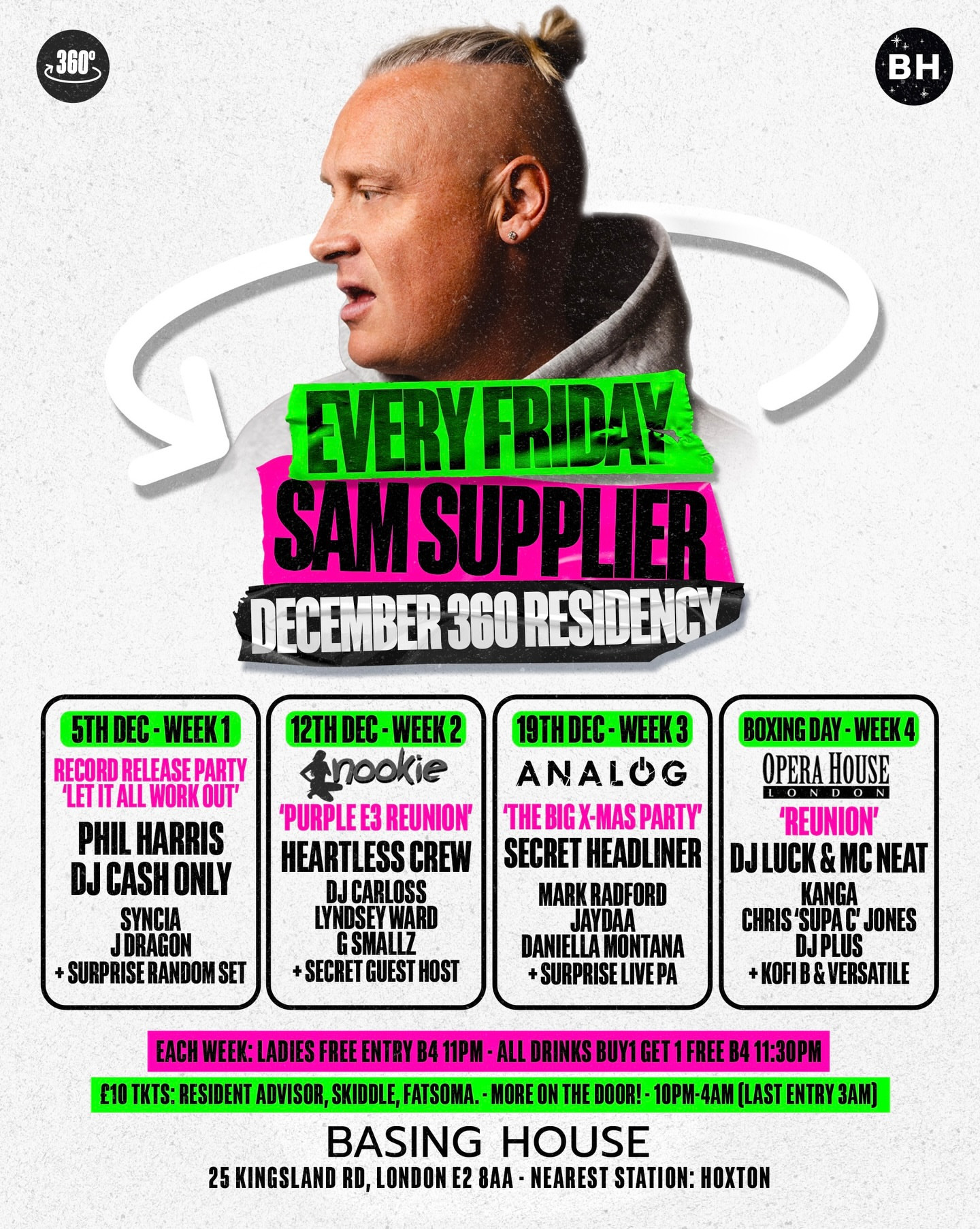 Sam Supplier December 360 Residency