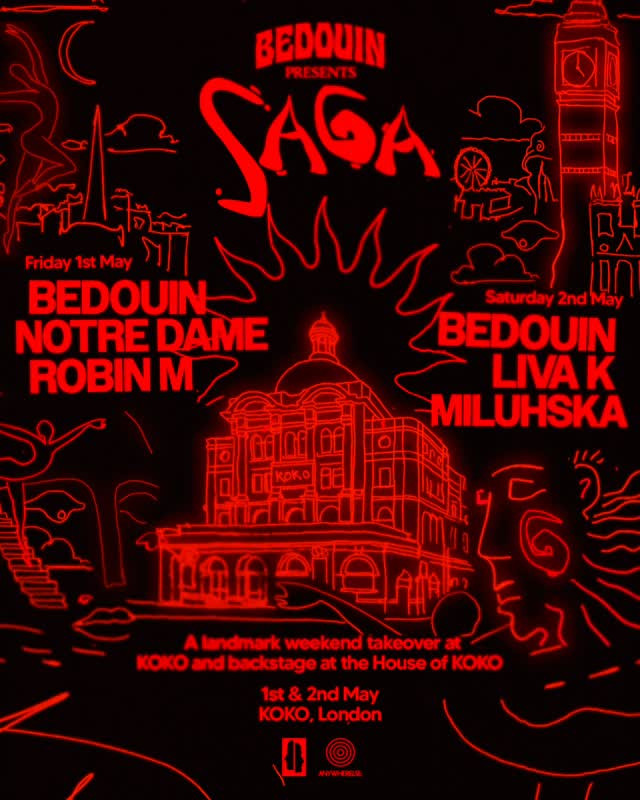 Bedouin Saga Takeover at KOKO