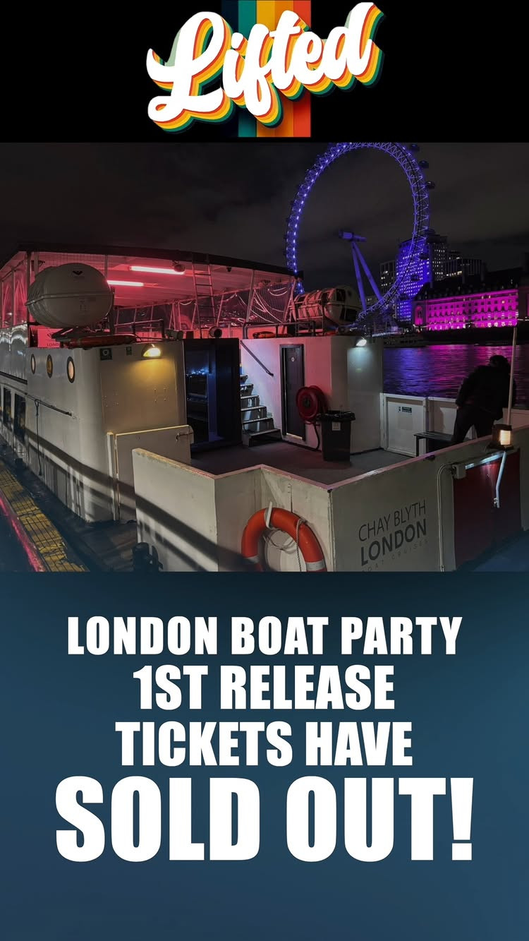 London Boat Party