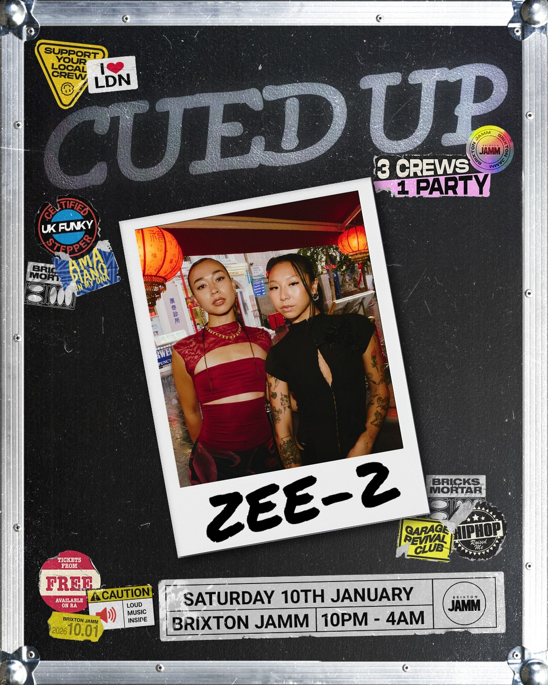 Cued Up: Zee-2 at Brixton Jamm
