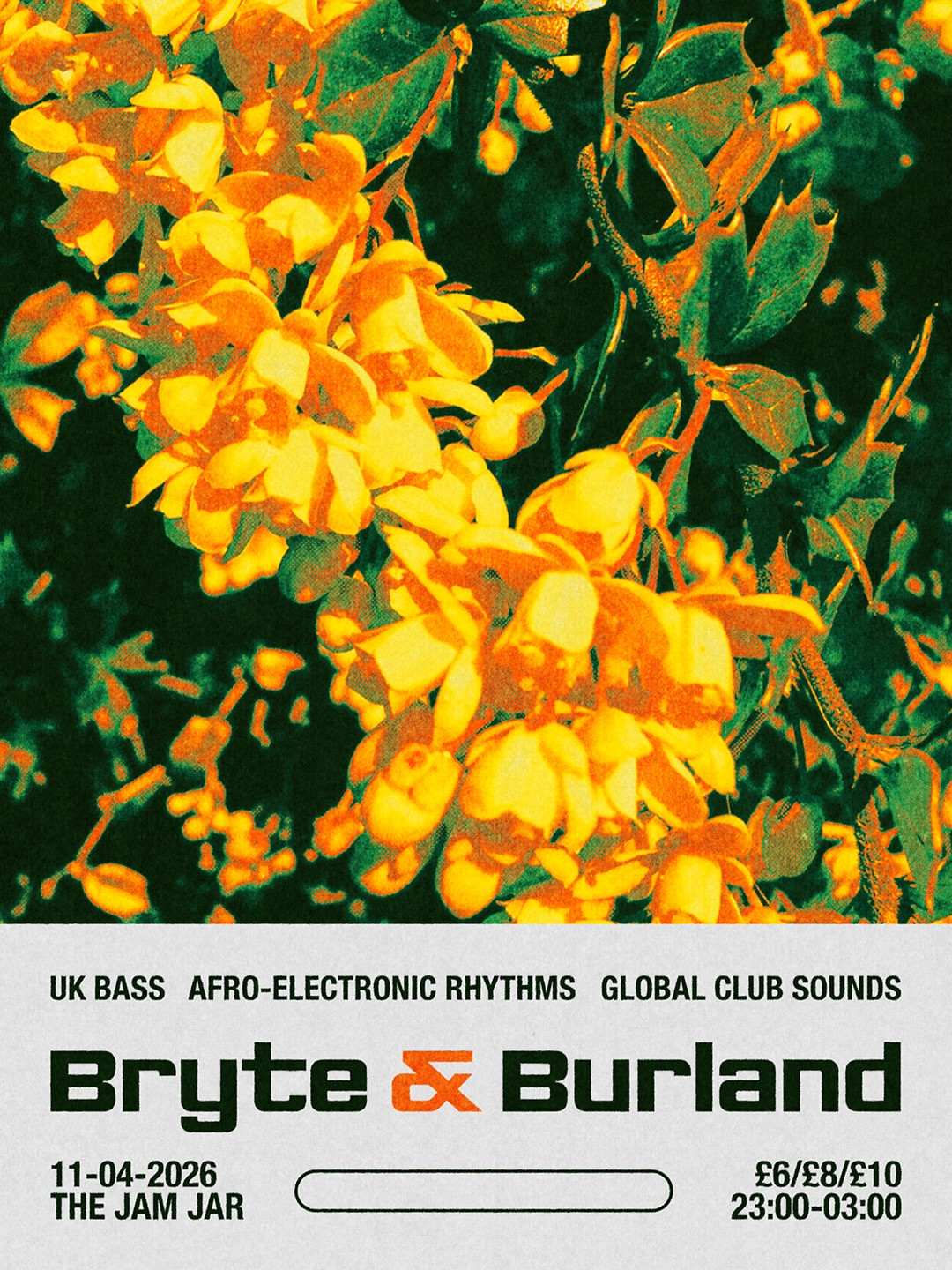 Bryte & Burland at The Jam Jar Bristol