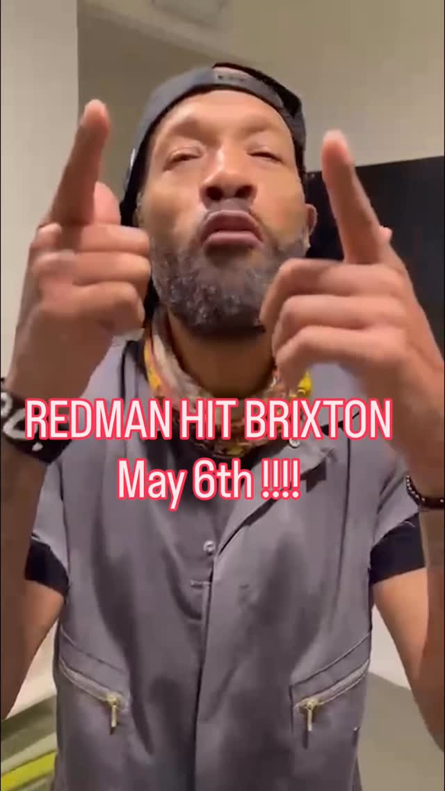 Redman at Electric Brixton