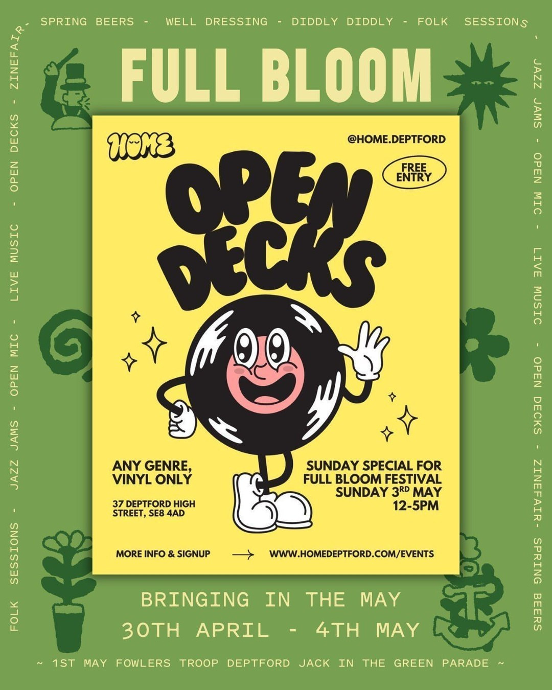 Open Decks Sunday Special