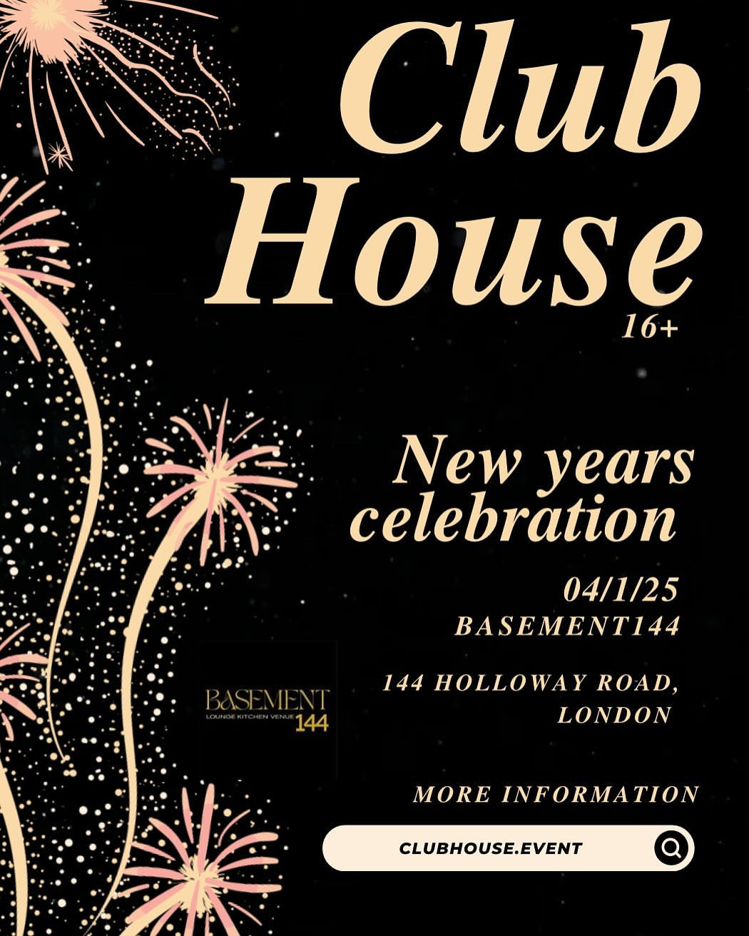 Club House 16+ Event