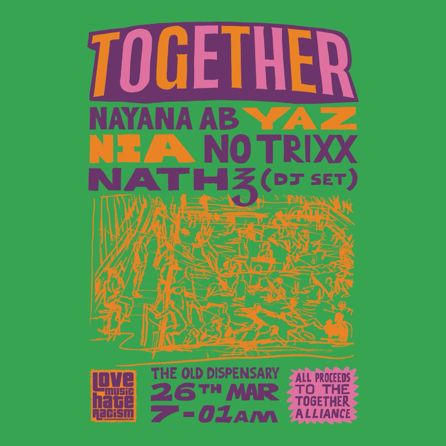 Together Alliance March Against The Far Right