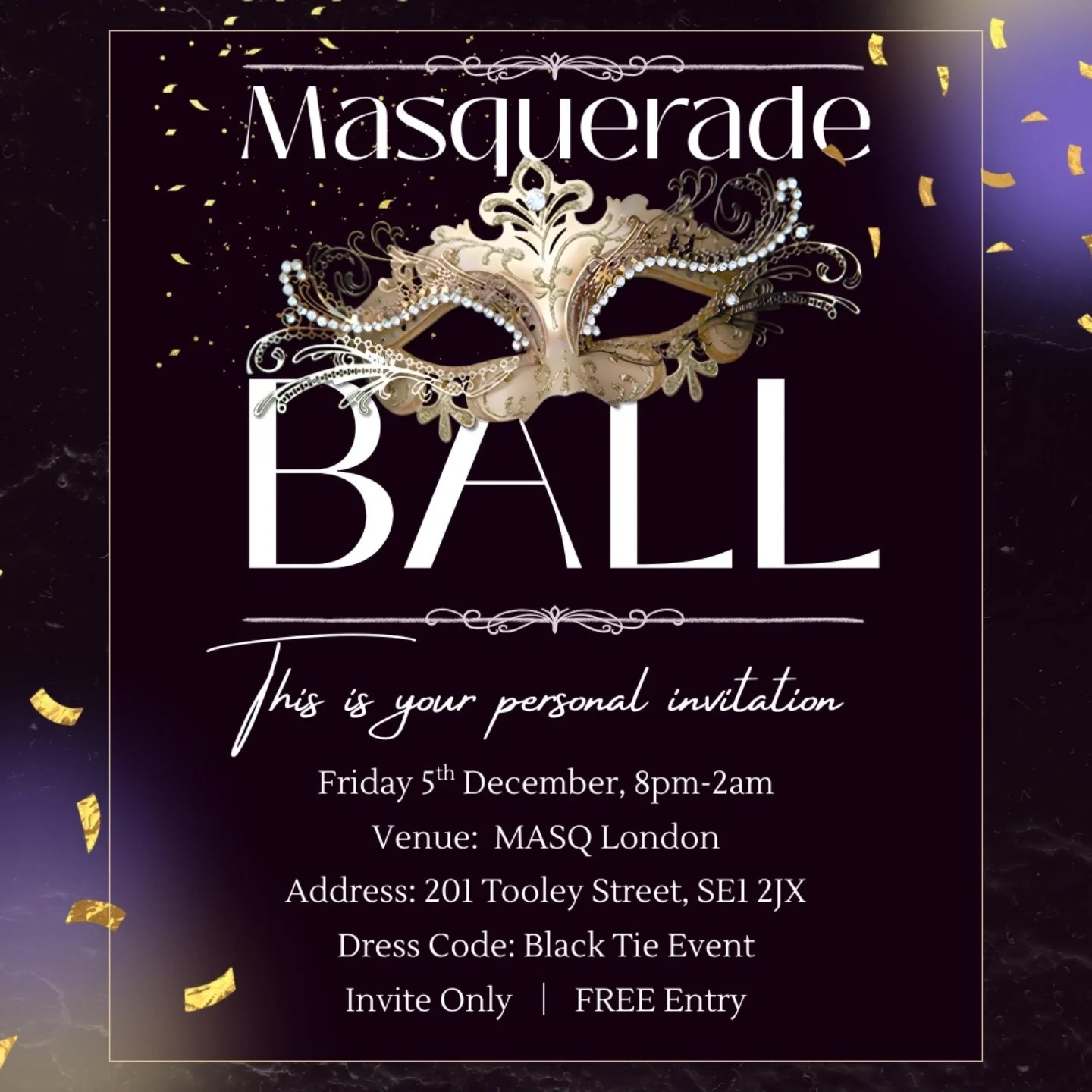 The Masquerade Ball