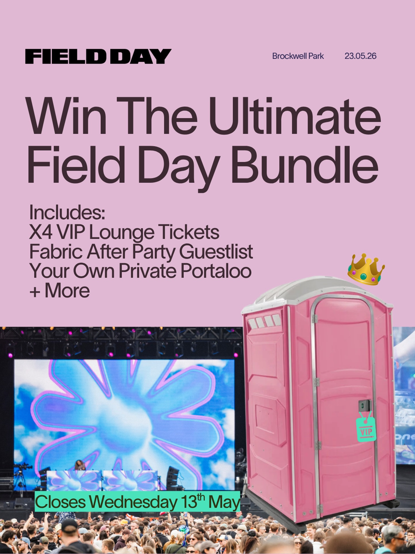 Field Day 2026 VIP Ticket Giveaway