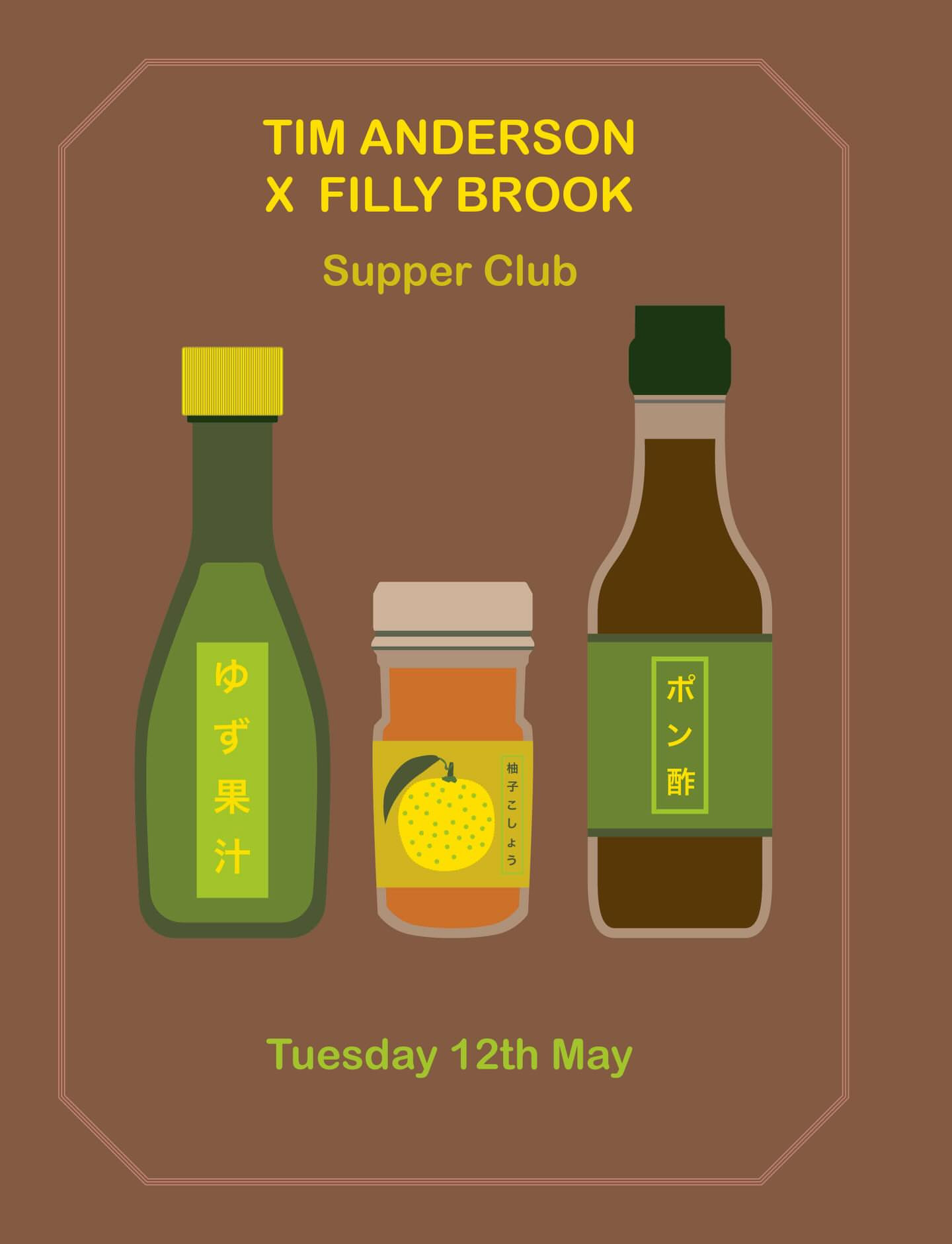 Tim Anderson x Filly Brook Supper Club