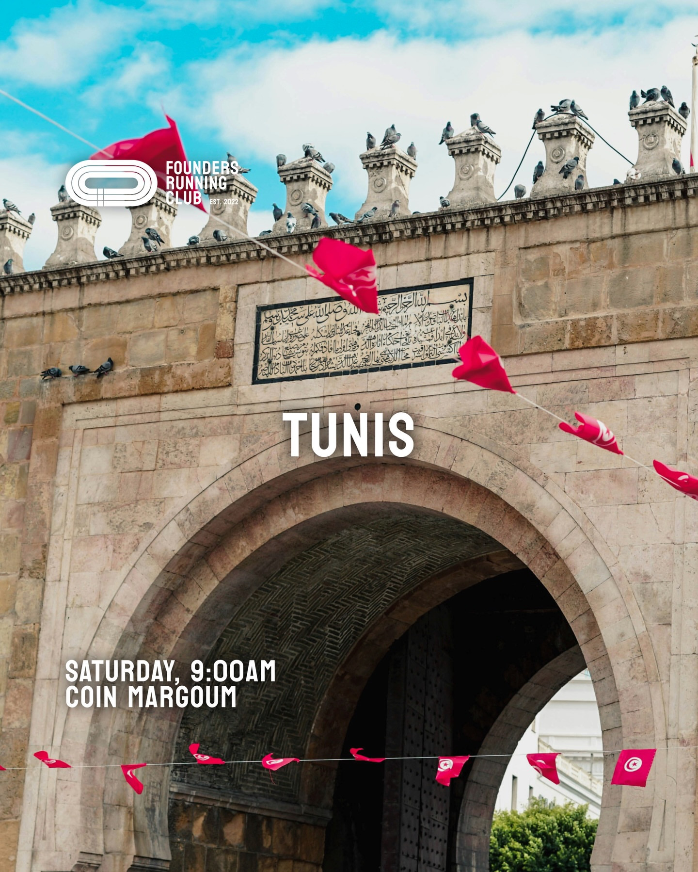 Founders Running Club - Tunis Launch