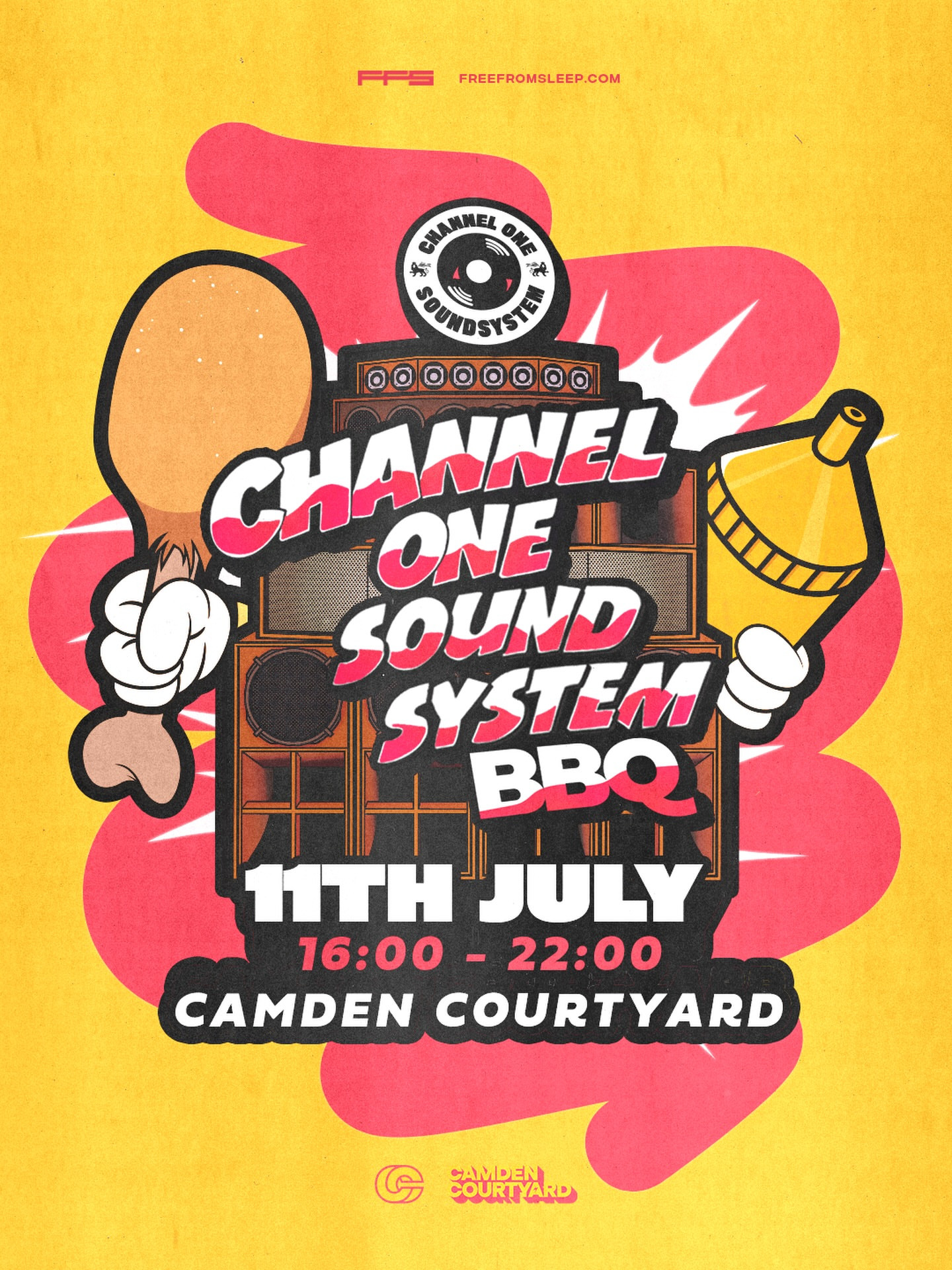Channel One BBQ at Camden Courtyard