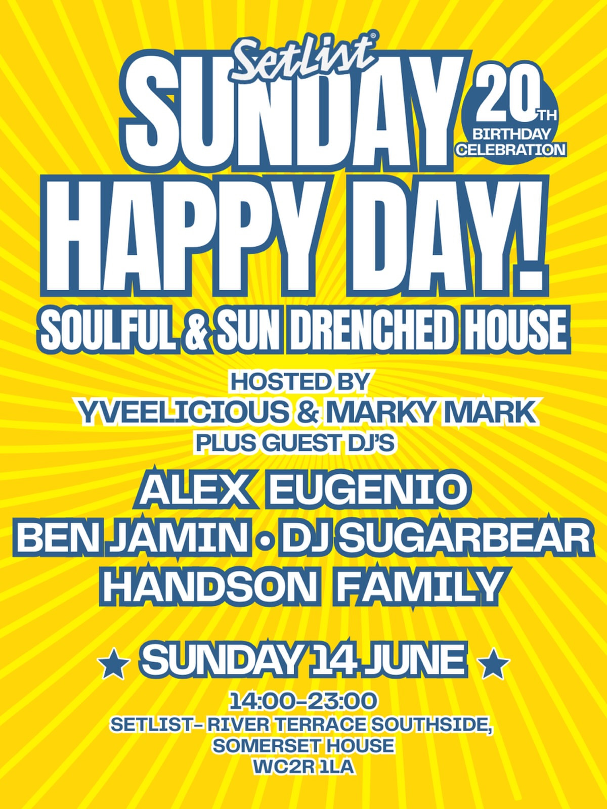 Sunday Happy Days 20th Birthday Celebration