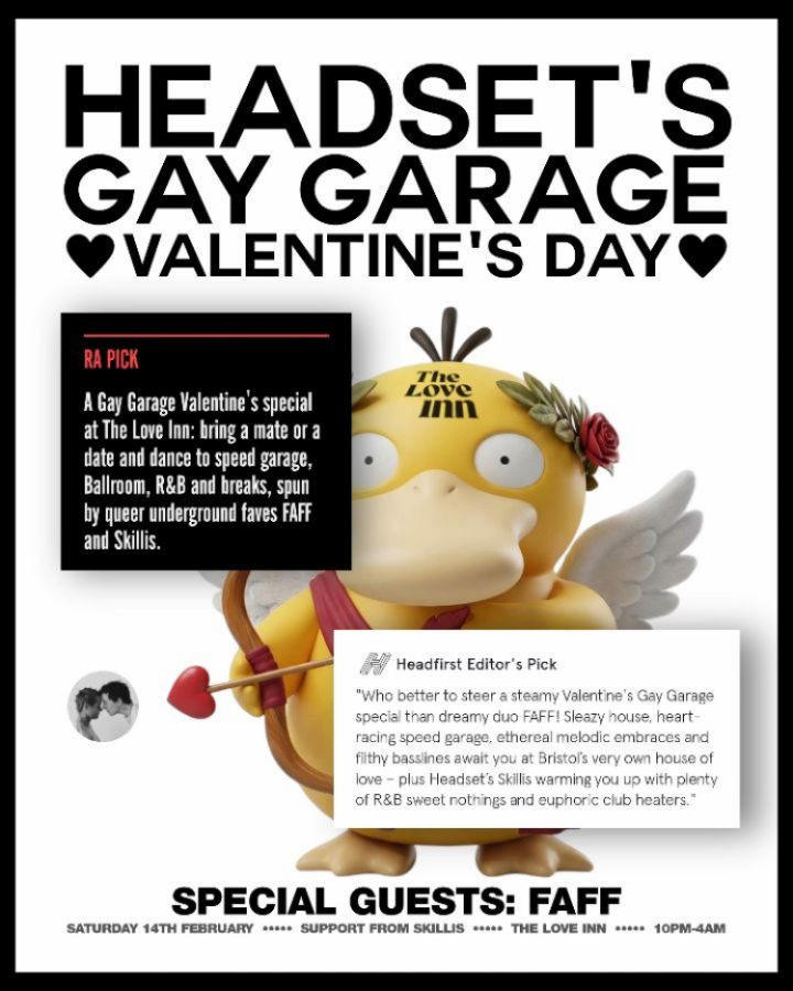 Headset's Gay Garage Valentine's Day