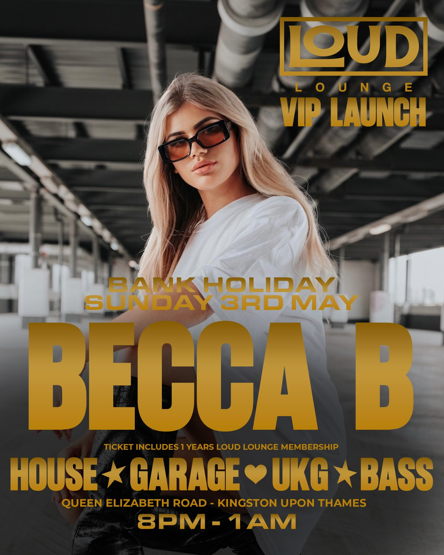 Loud Lounge Basement Party Launch