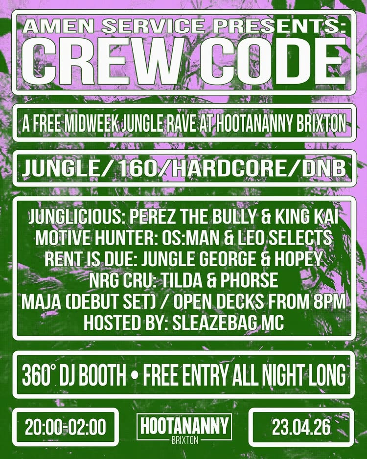 AMEN SERVICE presents: CREW CODE