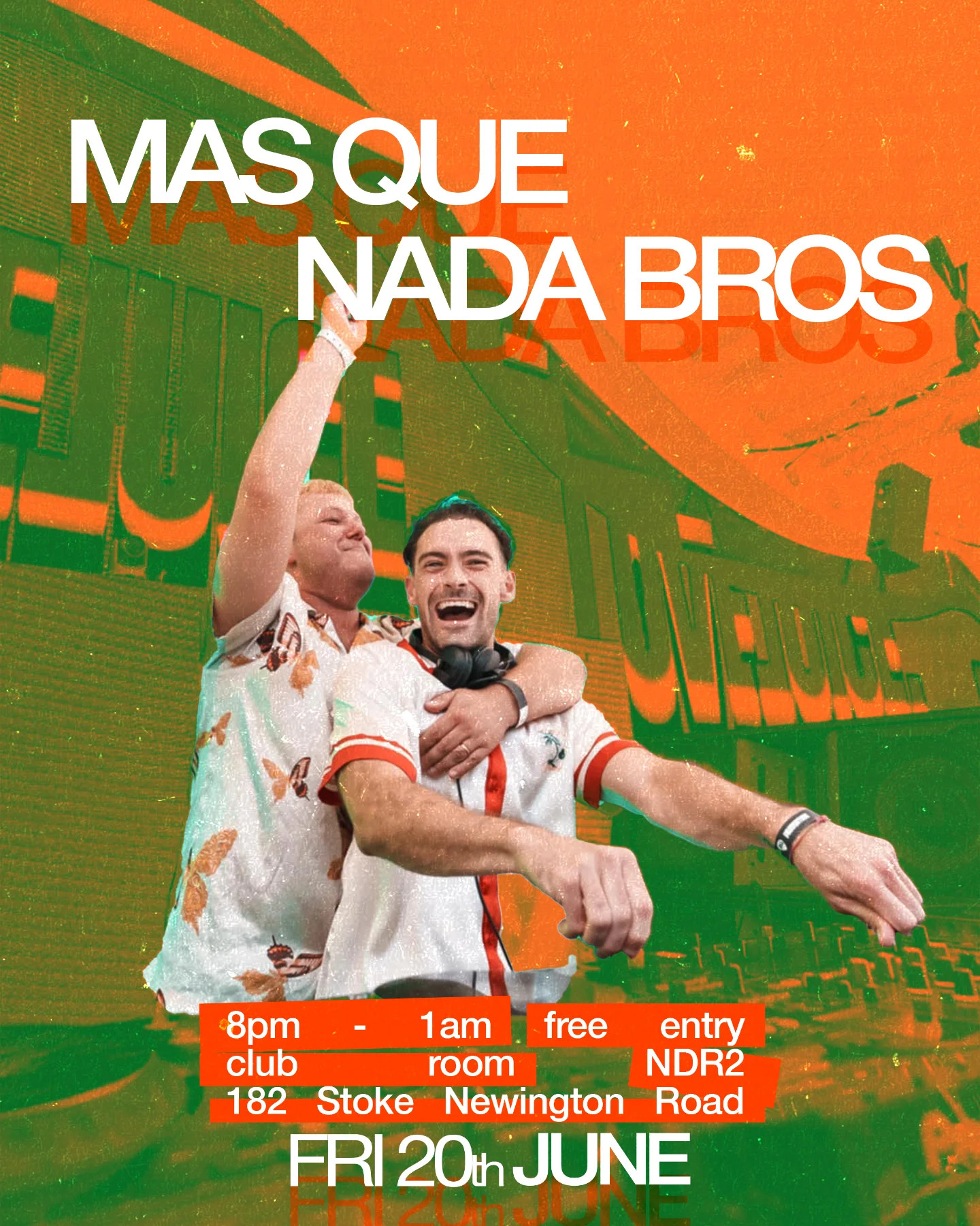 Mas Que Nada Bros at NDR2 Club Room