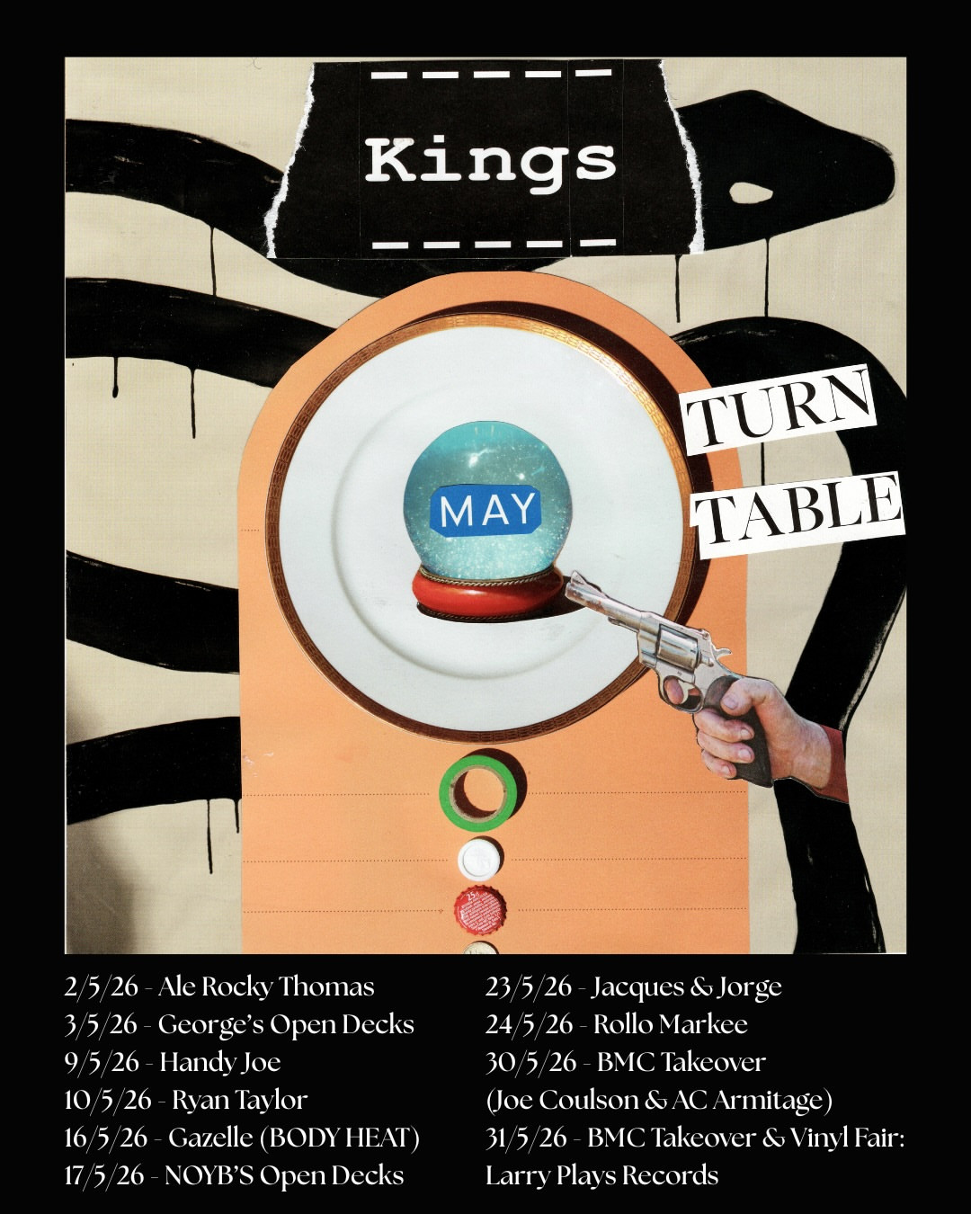 Kings Turntable May Program