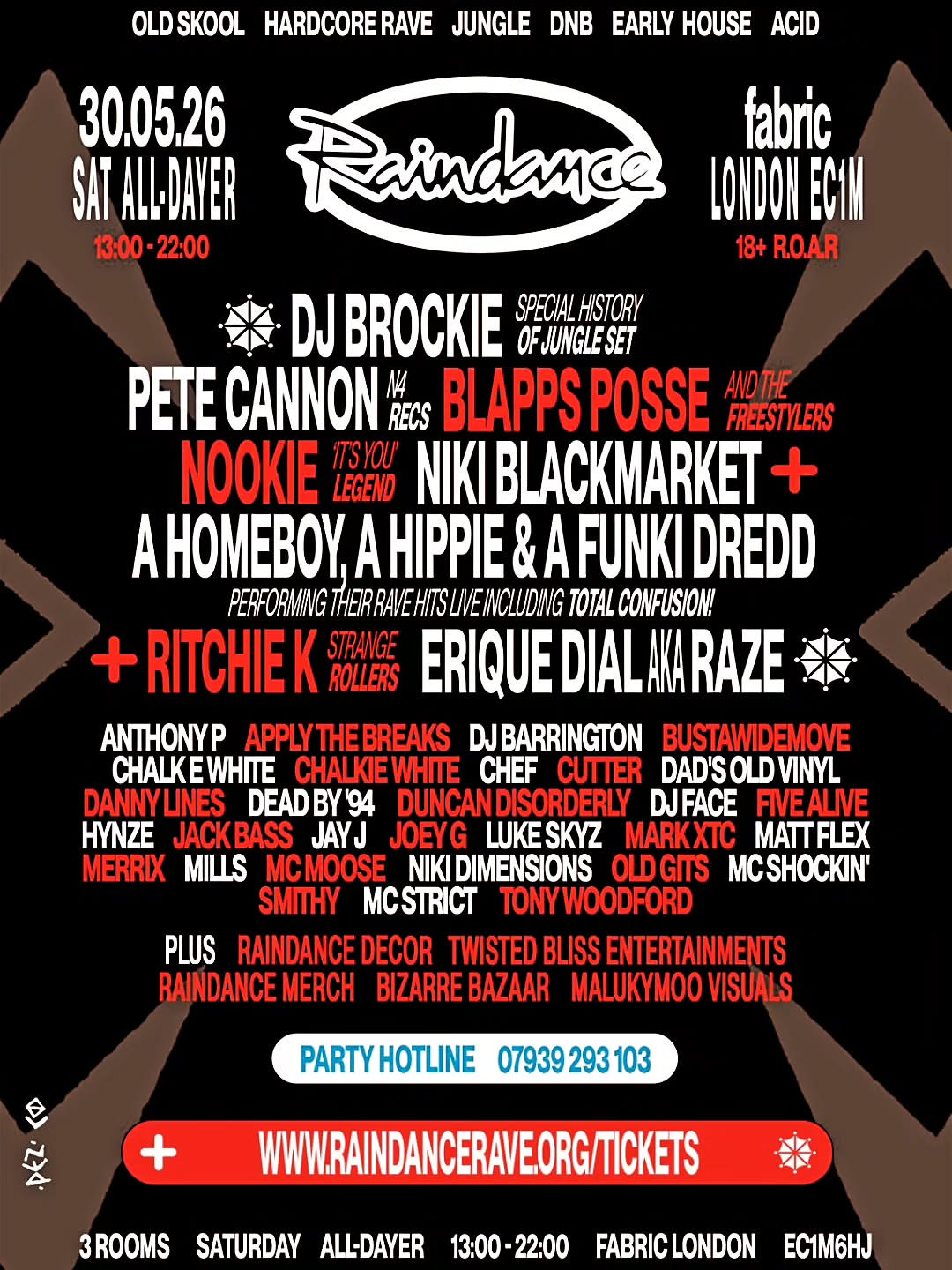 Raindance at Fabric