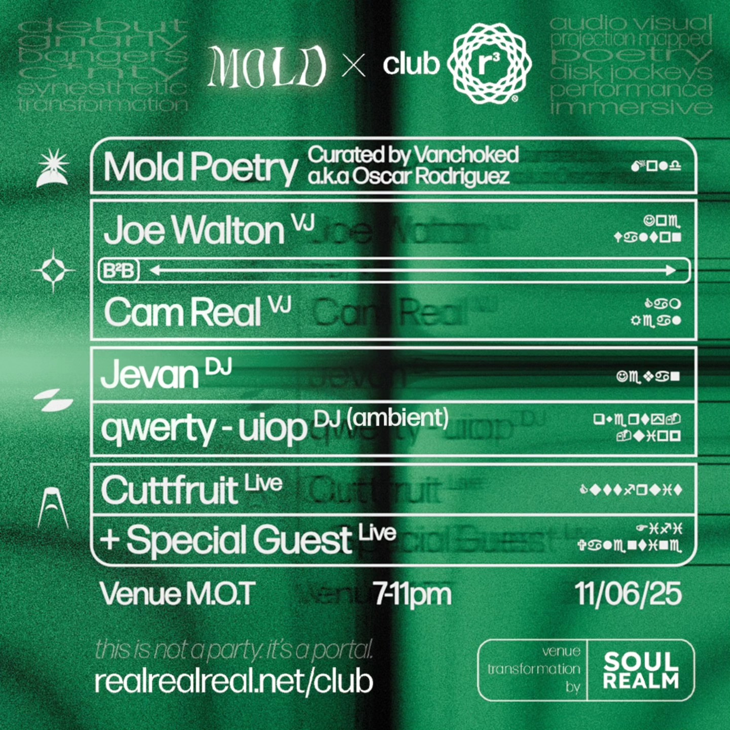 Mold x Club Real³