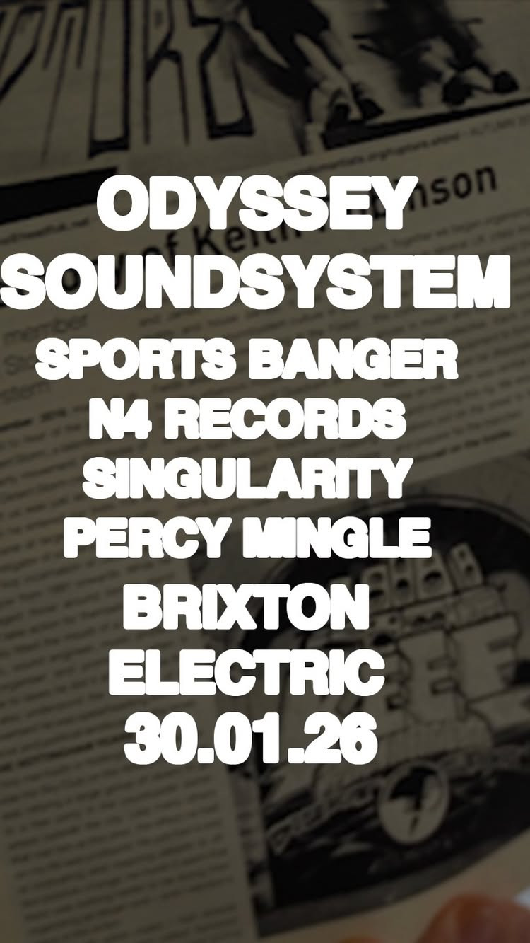 Odyssey Sound System, Sports Banger, N4 Records, Singularity, Percy Mingle