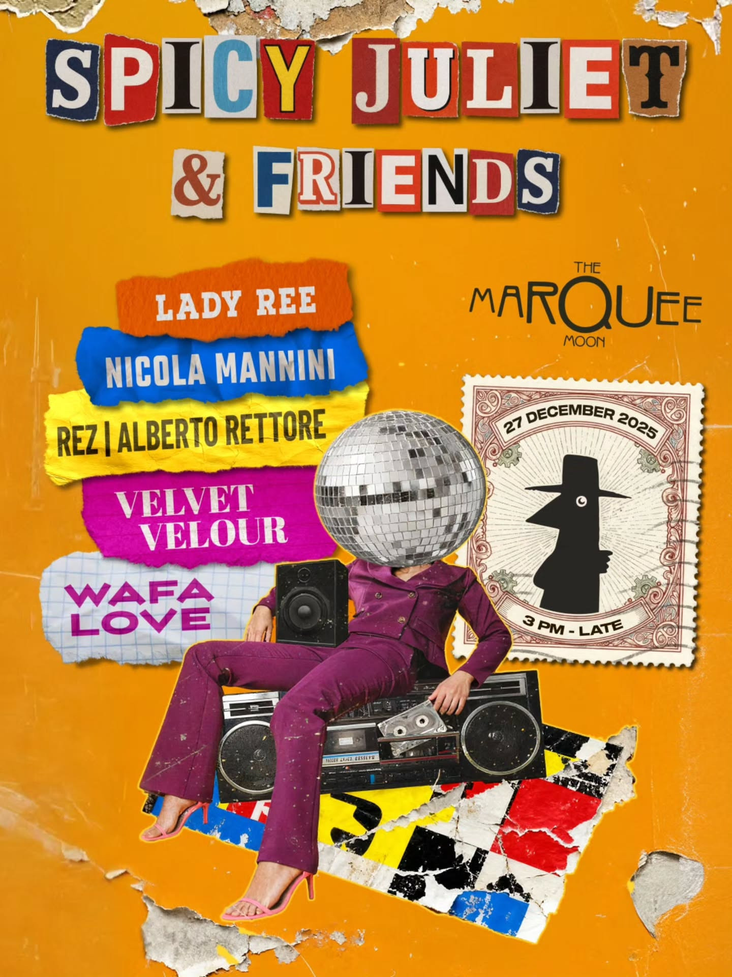 Spicy Juliet & Friends at The Marquee Moon