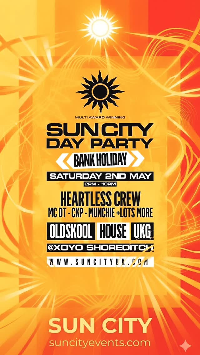 Sun City Day Party - Bank Holiday