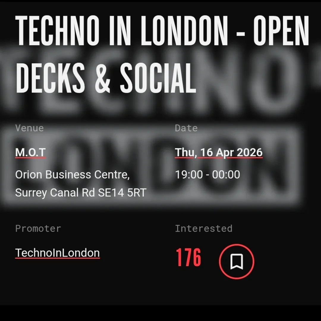 TECHNO FREE PARTY @ VENUE M.O.T