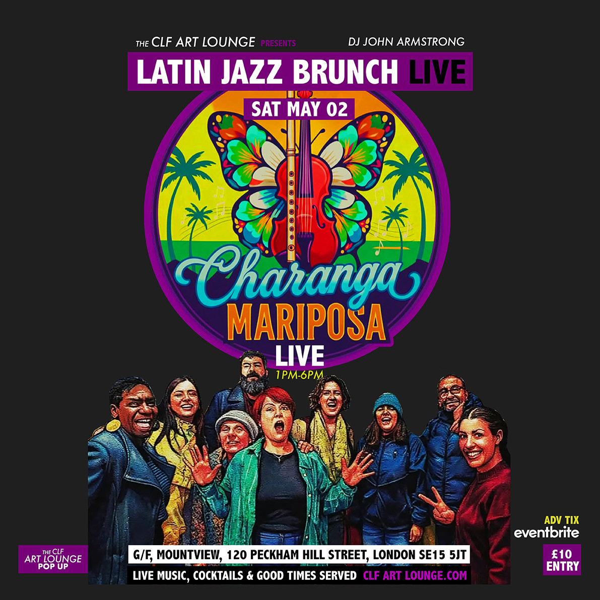 CHARANGA MARIPOSA LIVE INCOMING!!!